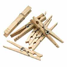 Chenille Kraft Spring Style Clothespins