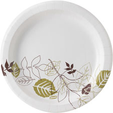 Dixie Foods 8-1/2" Pathways Design Paper Plates 