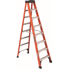 Louisville Ladders 8 ft Fiberglass Step Ladder