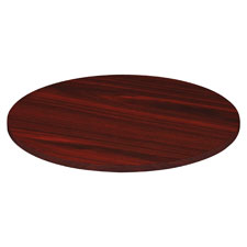 Lorell Chateau Series Mahogany Laminate Tabletop