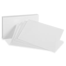 Oxford Blank Index Cards