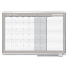 Bi-silque MasterVision Monthly Planner Board