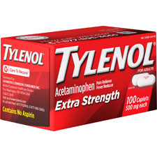 J & J Tylenol Extra Strength Caplets