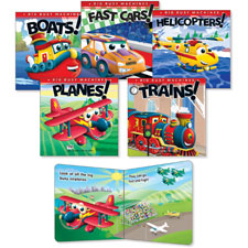 Carson Big Busy Machines Board Book Set