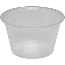 Dixie Foods Plastic Portion Cup