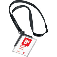 Durable Card Holder Deluxe w/Lanyard