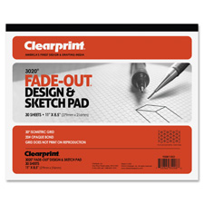 ClearPrint Isometric Grid Paper Pad
