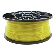 Premium Quality Yellow PLA 3D Filament compatible with Universal PFPLAYL