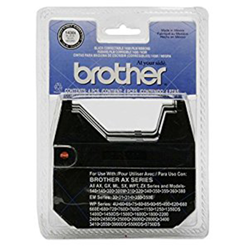 Brother 1430I Black OEM Correctable Ribbon (12/Box) (4 Box/EA)