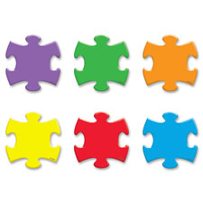 Trend Mini Puzzle Pieces Accent Varitey Pack