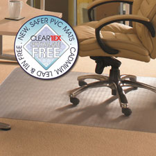 Floortex Advantagemat Low Pile PVC Chair Mat