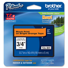 Brother P-touch TZe Laminated Lettering Tape