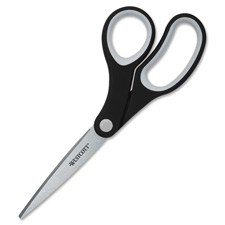 Acme KleenEarth 8" Bent Soft Handle Scissors
