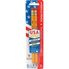 Board Dudes Jumbo USA Gold Premium No. 2 Pencils