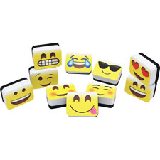 Ashley Prod. Emojis Mini Whiteboard Erasers