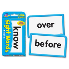 Trend Sight Words Level B Flash Cards