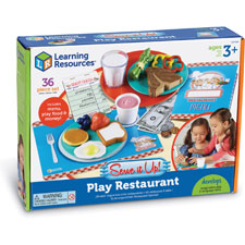 Learning Res. Serve It Up Play Restaurant Set