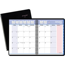 At-A-Glance Breast Cancer Awareness Mthly Planner