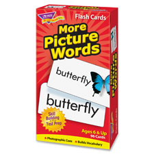 Trend More Picture Words Skill Drill Flash Cards