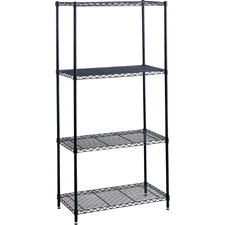 Safco 48"Wx 18"D Industrial Wire Shelving