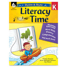 Shell Education Grade K Rhyme Literacy Time Book
