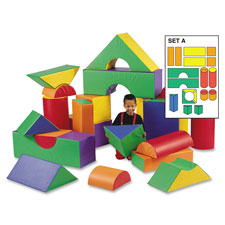 Children's Fact. Large 12" Module Blocks Sets