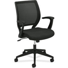 HON VL521 Mid-Back Fixed Arms Mesh Chair