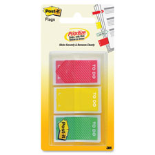 3M Post-it Striped Color Arrow 1" TO DO Flags
