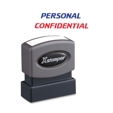 Xstamper PERSONAL CONFIDENTIAL Stamp