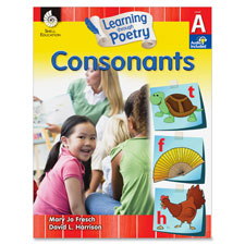 Shell Education PreK-1st Lrn Poetry Consonants Bk