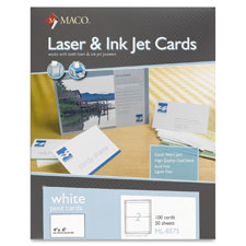 Maco 2-Up Laser/Inkjet Post Cards