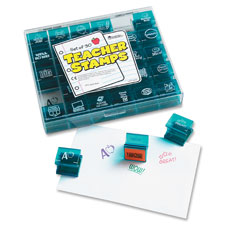 Learning Res. Jumbo Teacher Stamps Set