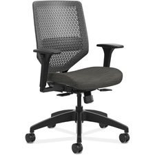 HON Solve Seating Charcoal Mid-back Task Chair