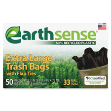 Webster Earth Sense 33-gal Extra Large Trash Bags
