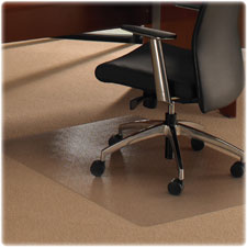 Floortex Plush Pile Rectangular Chairmat