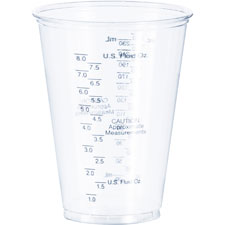 Solo Cup Tall PET Graduated Medical Cups