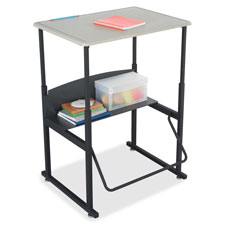 Safco AlphaBetter Adjustable-Height Stand-Up Desk