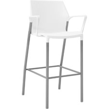 United Chair IO Coll. Fixed Arms Cafe Height Stool