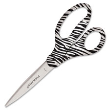 Fiskars Stainless Steel Blade Zebra Scissors