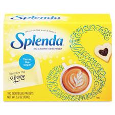Splenda No Calorie Sweetener Packets