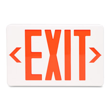 Tatco LED Exit Sign with Battery Back-Up