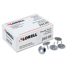 Lorell Steel Thumb Tacks