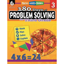 Shell Education Gr 3 180 Problem Solving Resource