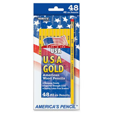 Board Dudes USA Gold American Wood Pencils