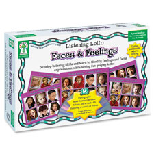 Carson Grades PreK-1 Faces/Feelings Board Game