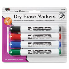 Charles Leonard Chisel Tip Dry Erase Markers