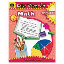 Teacher Created Res. Gr 1 Math Daily Warm-Ups Book