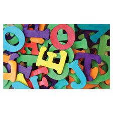 Pacon 1-1/2" Wooden Capital Letters
