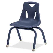 Jonti-Craft Berries Chrome Leg 14" Stacking Chairs