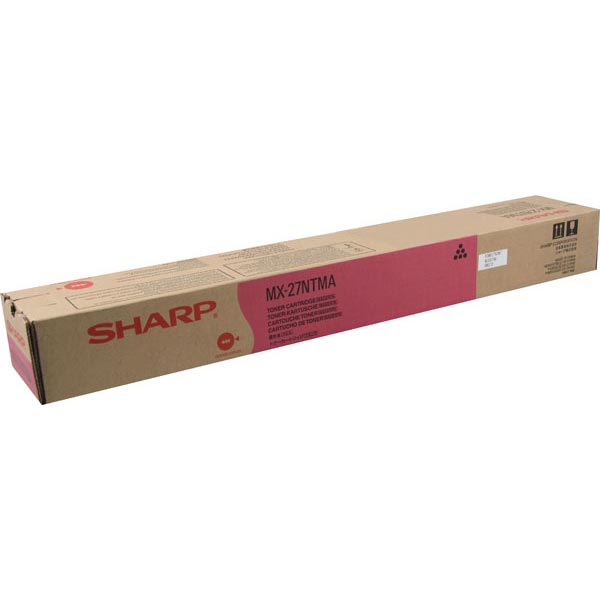 Sharp MX-27NTMA Magenta OEM Laser Toner Cartridge